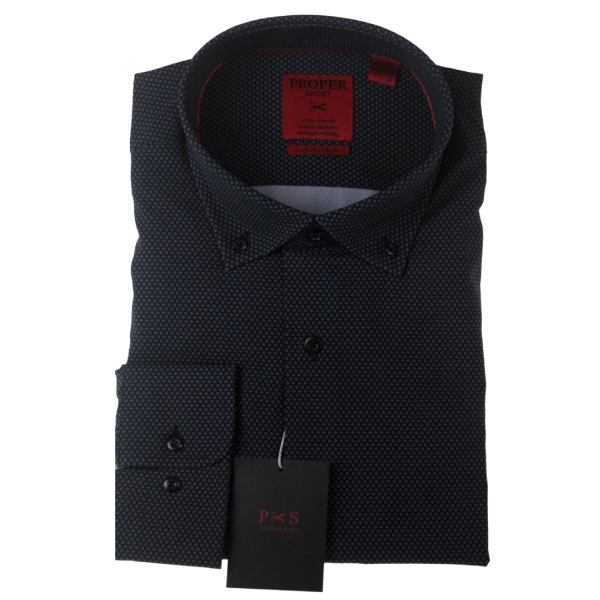 NEGRA ROMBITOS BLANCOS PUNTOS