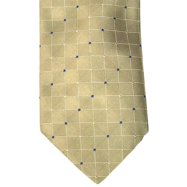 CORBATA MIRTO BEIGE AZUL