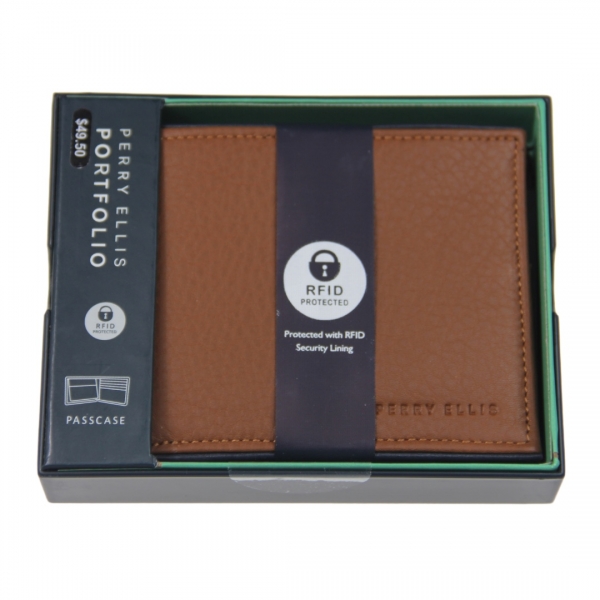 BILLETERA PE  TAN  CUERO