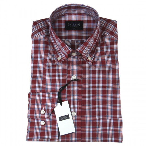 CAMISA CUADROS ROJO