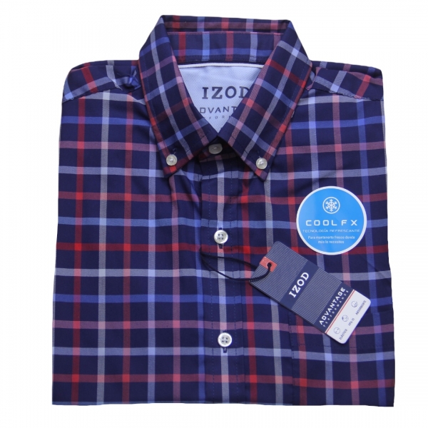 IZOD  MC CUADRO AZUL