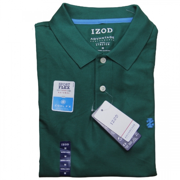CAMISETA TIPO POLO IZ VERDE