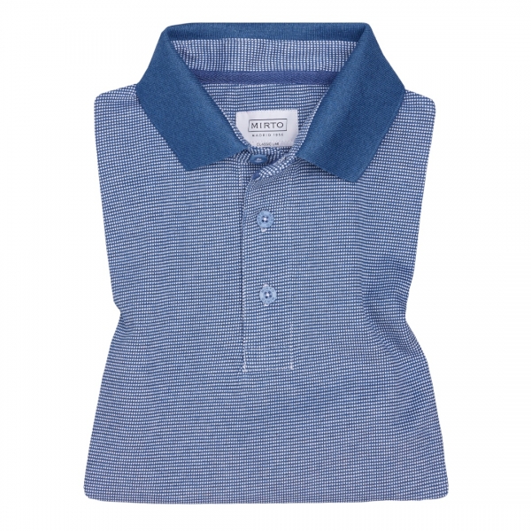 CAMISA POLO SHIRT AZUL