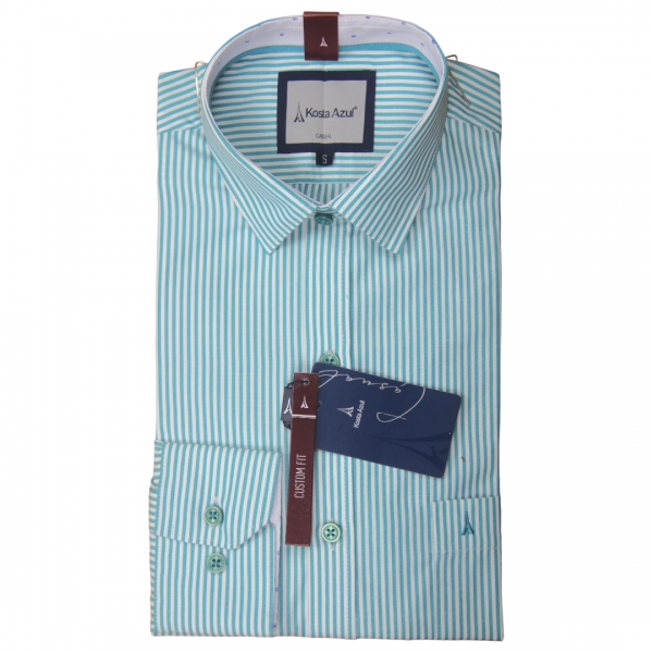 CAMISA MANGA LARGA VERDE