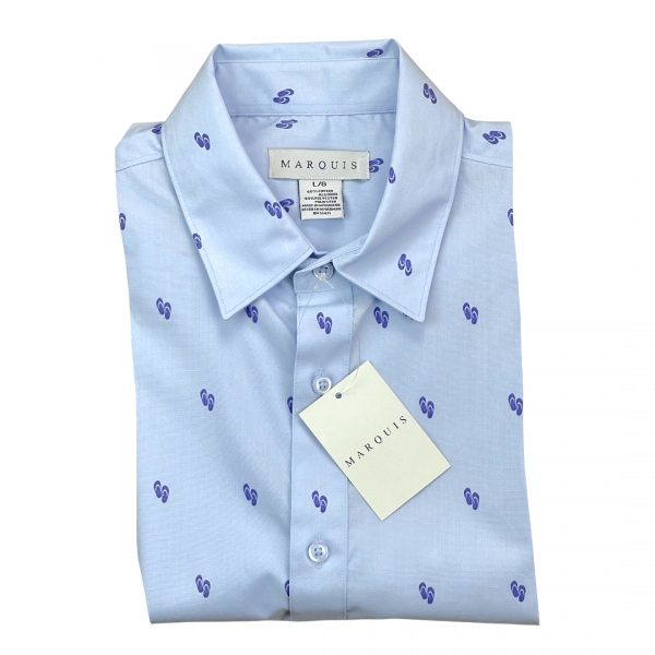 CAMISA MANGA CORTA LIGHT BLUE
