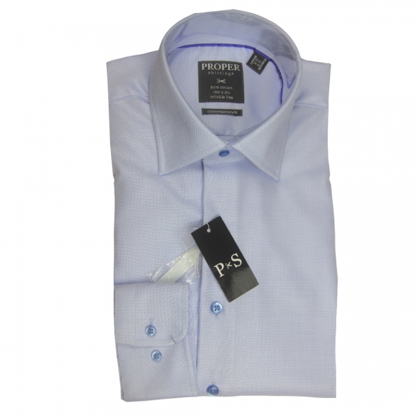 CAMISA PROPER CELESTE