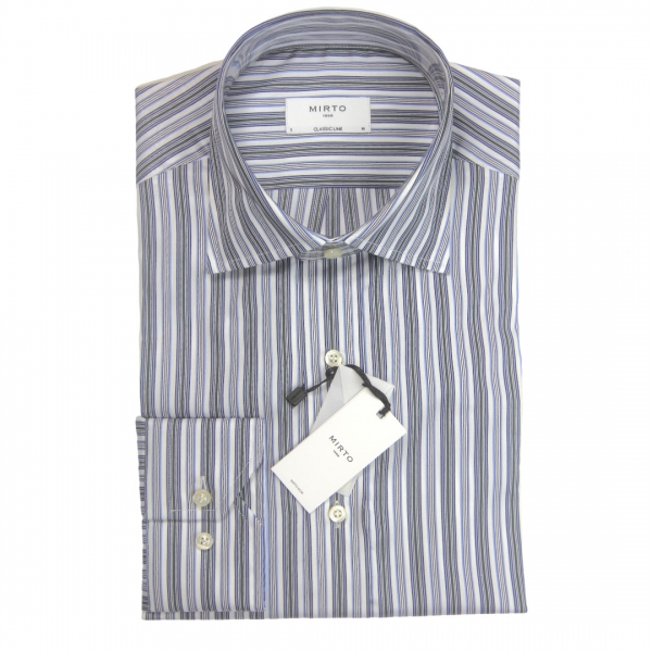 CAMISA  RAYAS VERDES